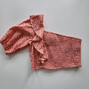 Salty Blonde x Billabong Off the Shoulder Crop Top